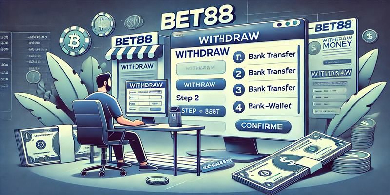 Giới thiệu tổng quan về sảnh rút tiền Bet88 cho thành viên 